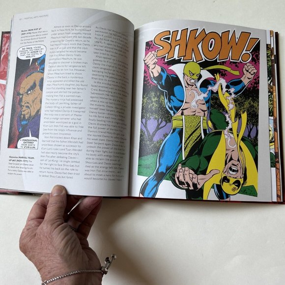 Marvel the Way of the Warrior book-Shang-Chi-Iron Fist-Psylocke-Wolverine-NEW - Picture 6 of 10